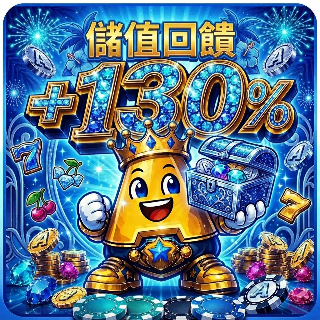 儲值回饋130%